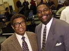 Dr. Billy Taylor and Carroll V. Dashiell, Jr., Founder and Artistic Director of the Billy Taylor Jazz Festival